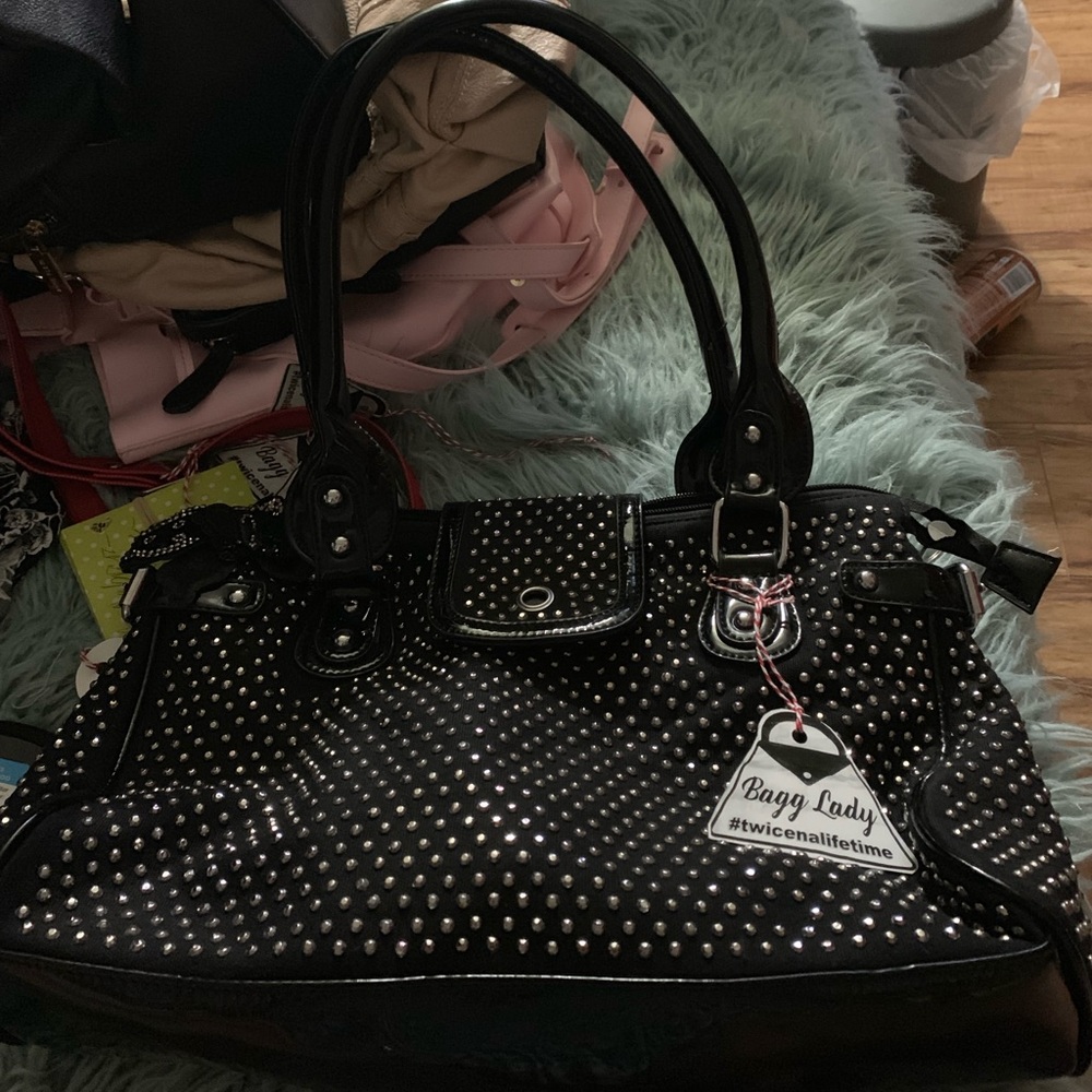 Bling bling big Satchel 👜